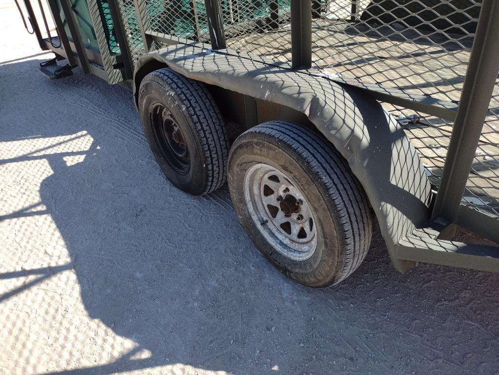 Trash Trailer w/2 Porta Potties