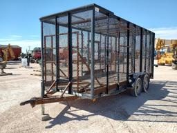 2010 Trail Master 16Ft Trash Trailer