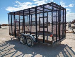 2010 Trail Master 16Ft Trash Trailer