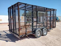 2010 Trail Master 16Ft Trash Trailer