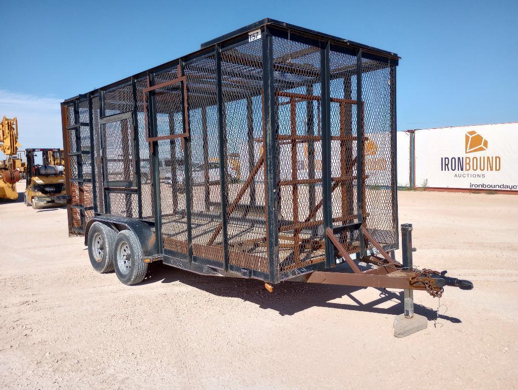2010 Trail Master 16Ft Trash Trailer