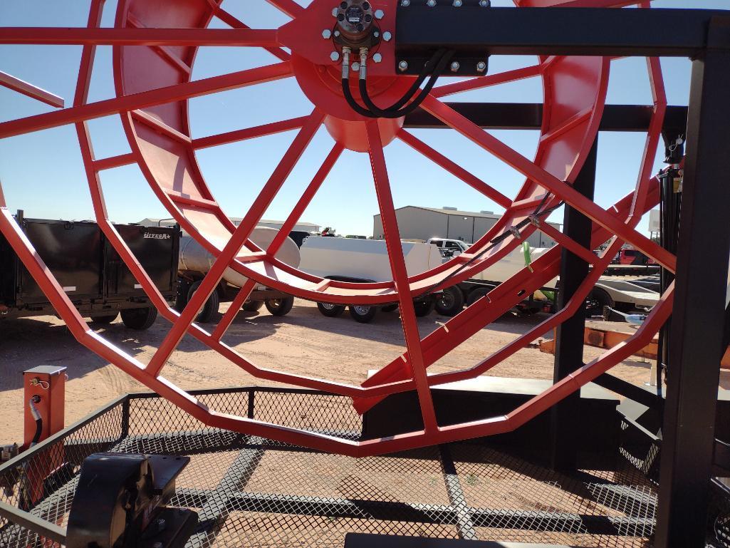Unused H&BM 340 Water Well Pulling Unit Reel