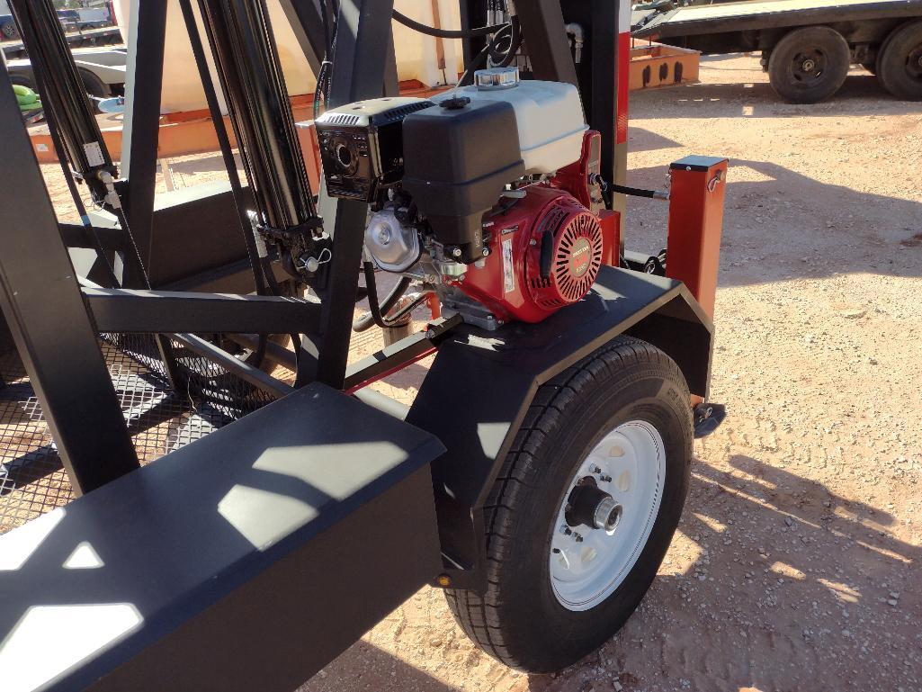 Unused H&BM 340 Water Well Pulling Unit Reel
