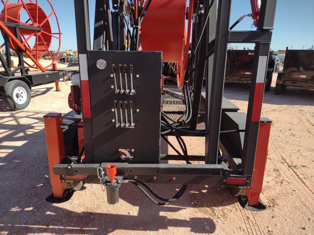 Unused H&BM 340 Water Well Pulling Unit Reel