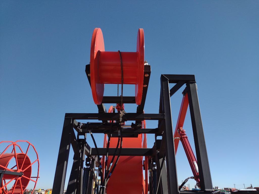 Unused H&BM 340 Water Well Pulling Unit Reel