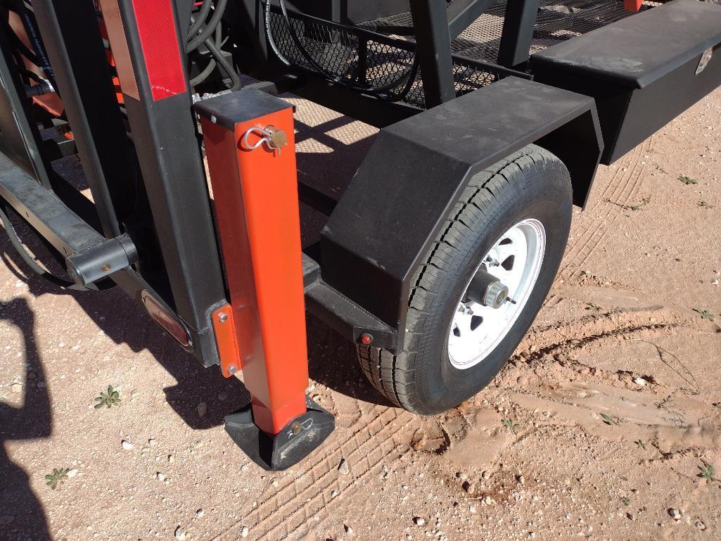 Unused H&BM 340 Water Well Pulling Unit Reel