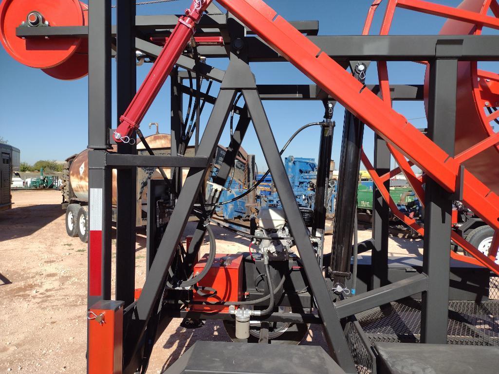 Unused H&BM 340 Water Well Pulling Unit Reel