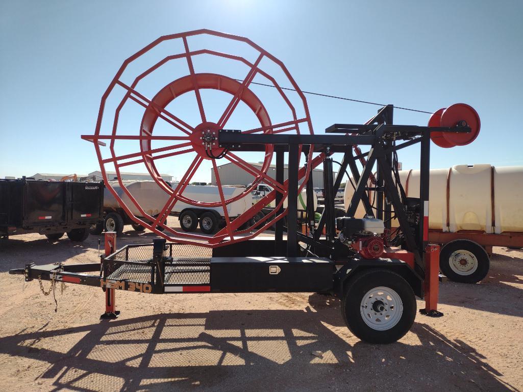 Unused H&BM 340 Water Well Pulling Unit Reel
