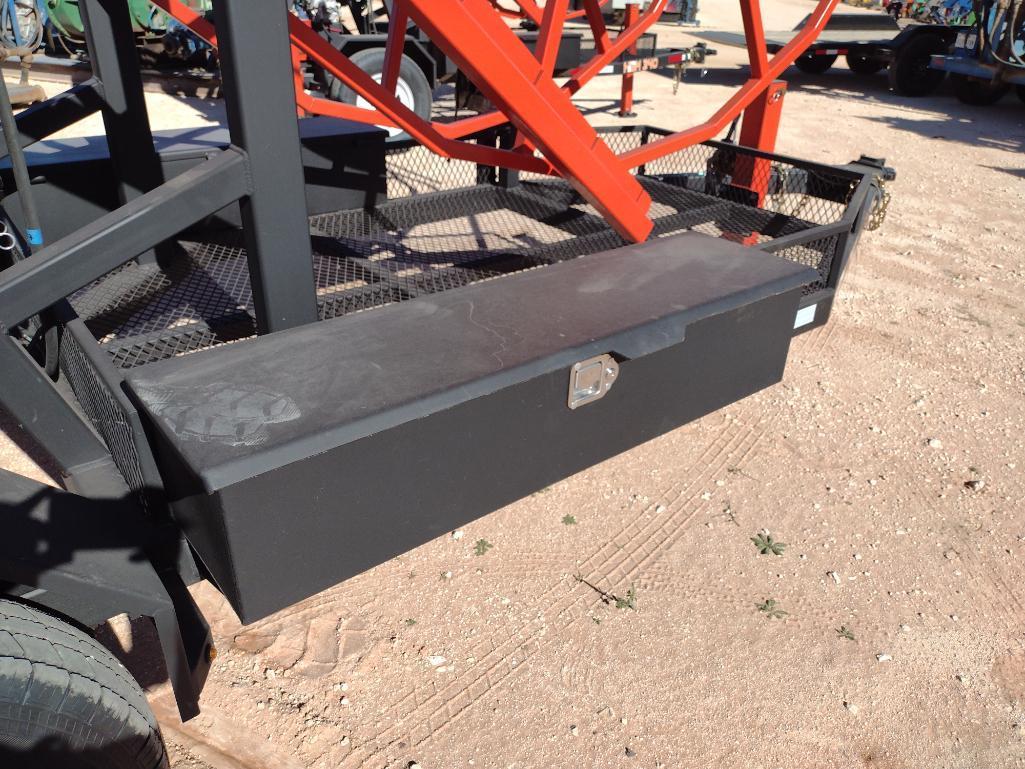 Unused H&BM 340 Water Well Pulling Unit Reel
