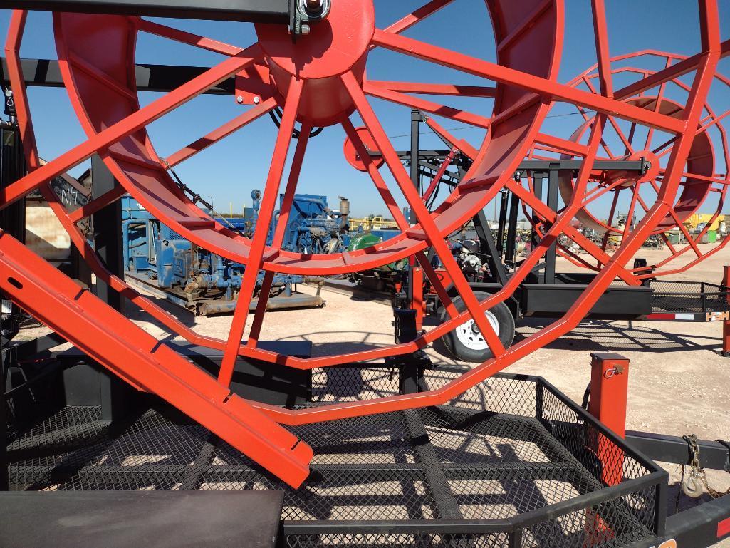 Unused H&BM 340 Water Well Pulling Unit Reel
