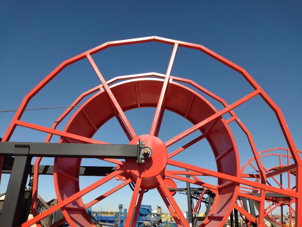 Unused H&BM 340 Water Well Pulling Unit Reel