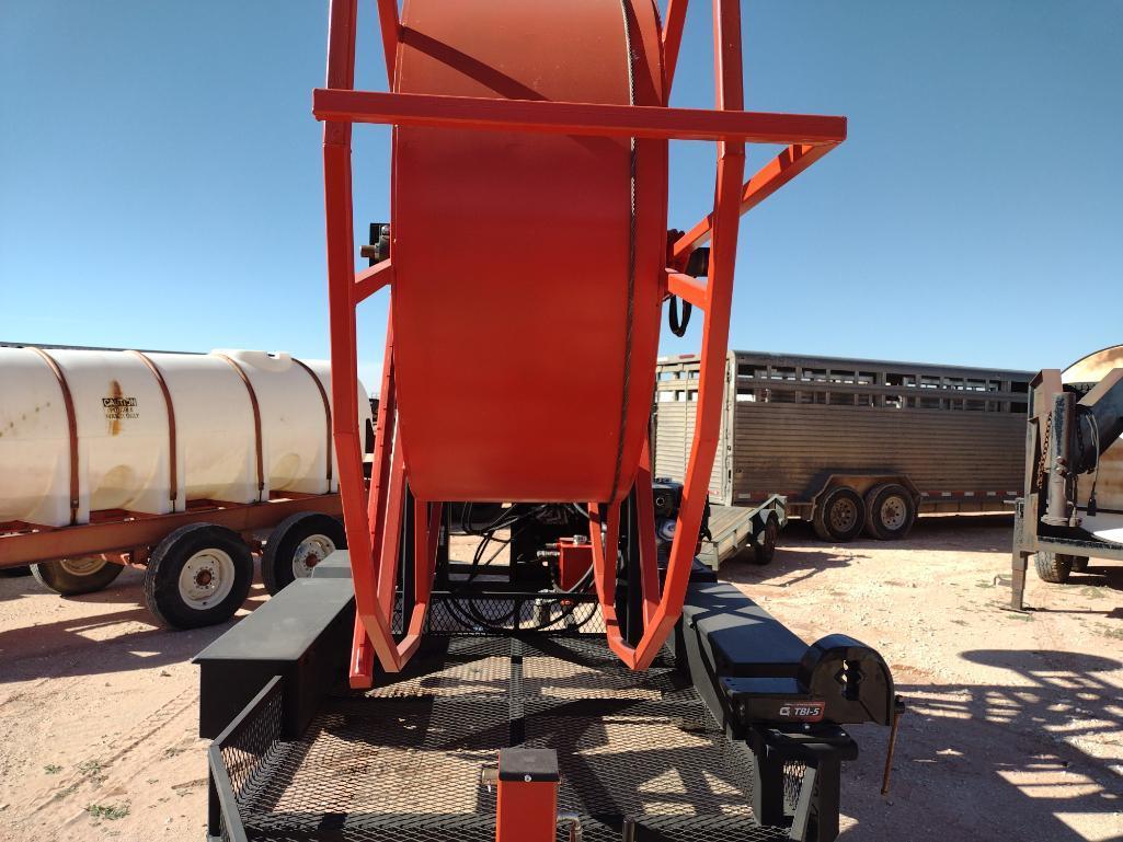 Unused H&BM 340 Water Well Pulling Unit Reel