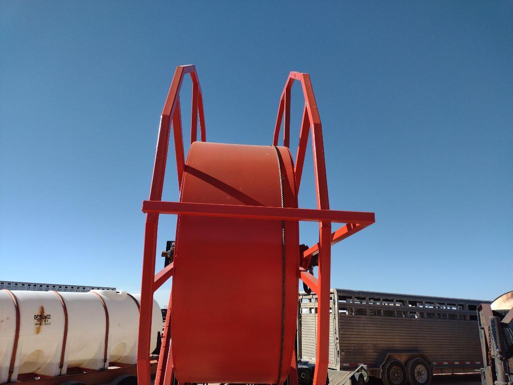 Unused H&BM 340 Water Well Pulling Unit Reel
