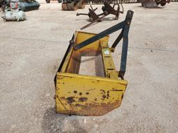 4Ft Box Blade, 3 Pt Hitch
