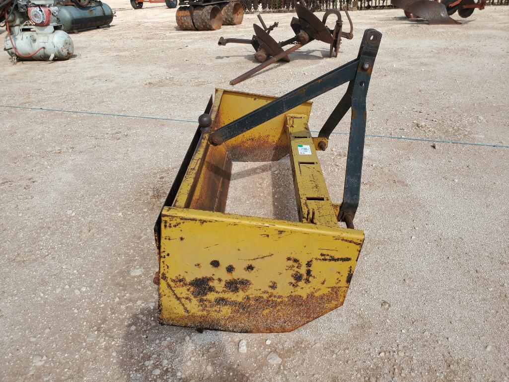 4Ft Box Blade, 3 Pt Hitch