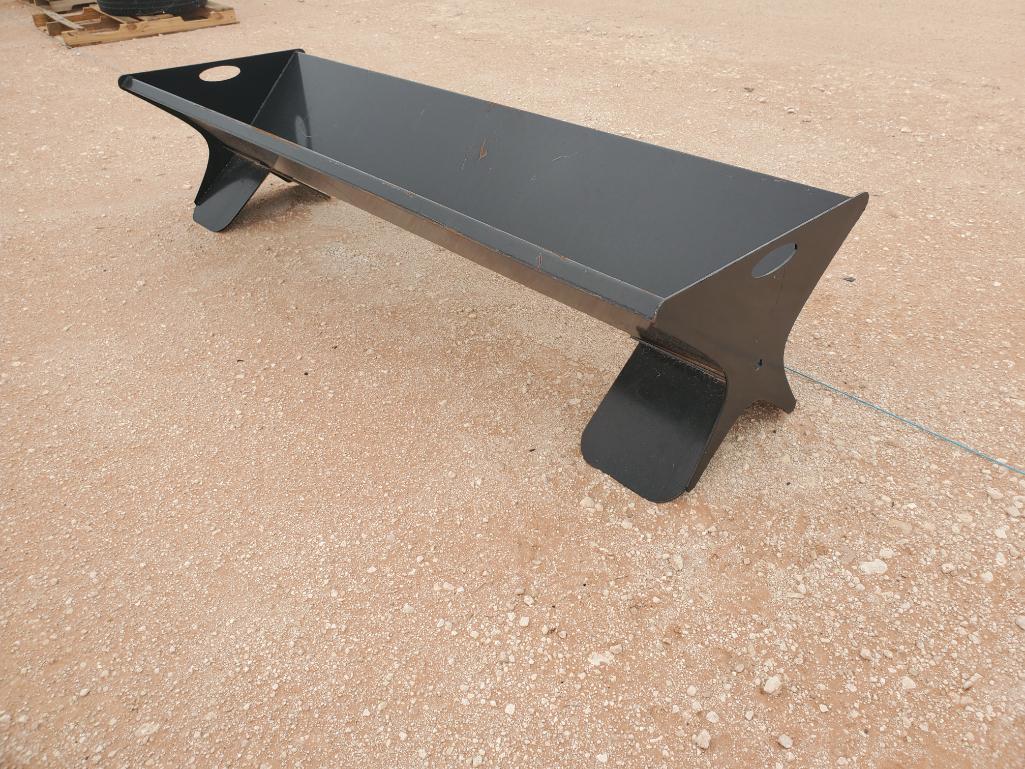 (1) Unused Heavy Duty 90" Cattle Feeder