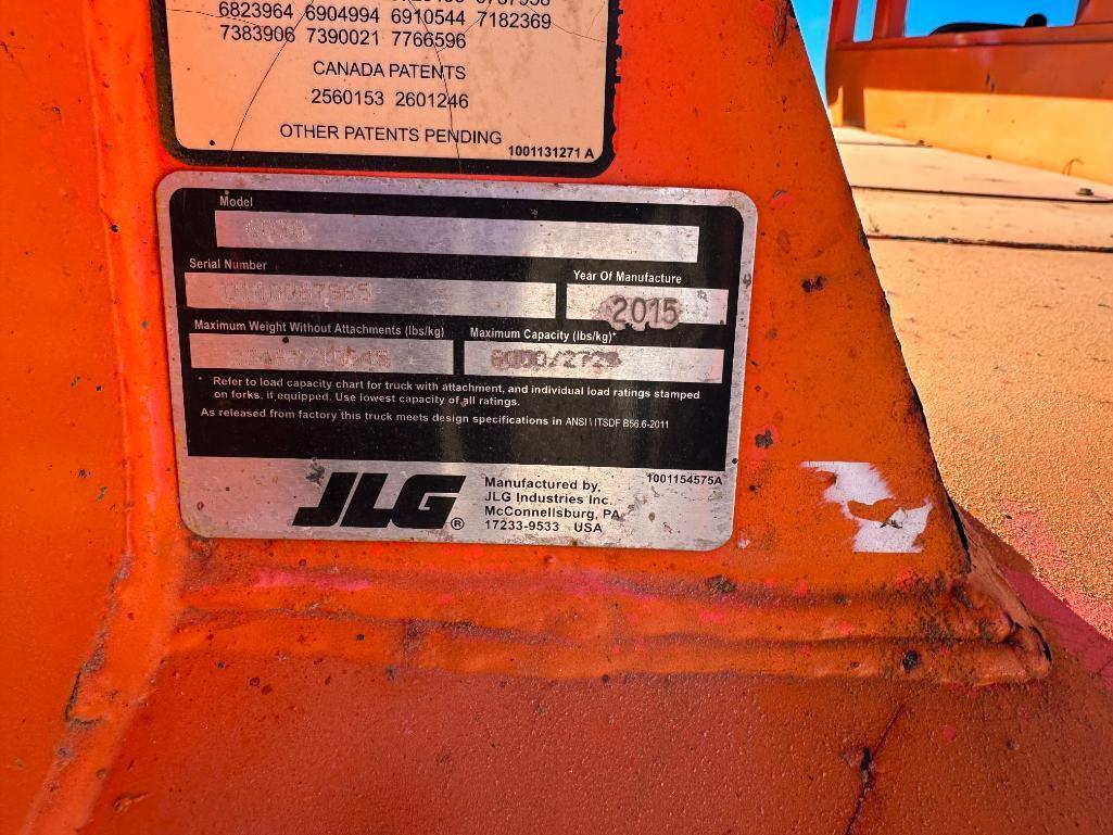 2015 JLG Sky Trak 6036 Telescopic Forklift