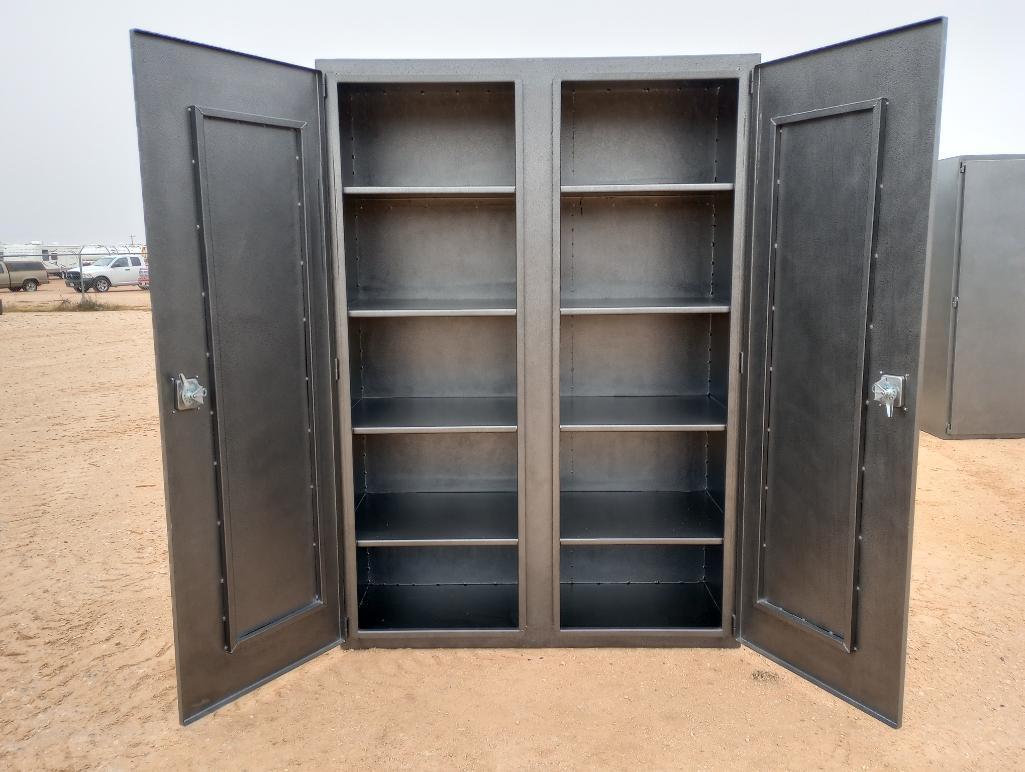 Unused 2 Door Storage Cabinet