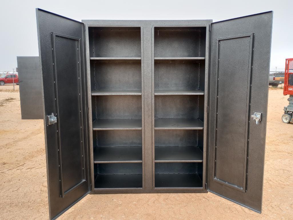 Unused 2 Door Storage Cabinet