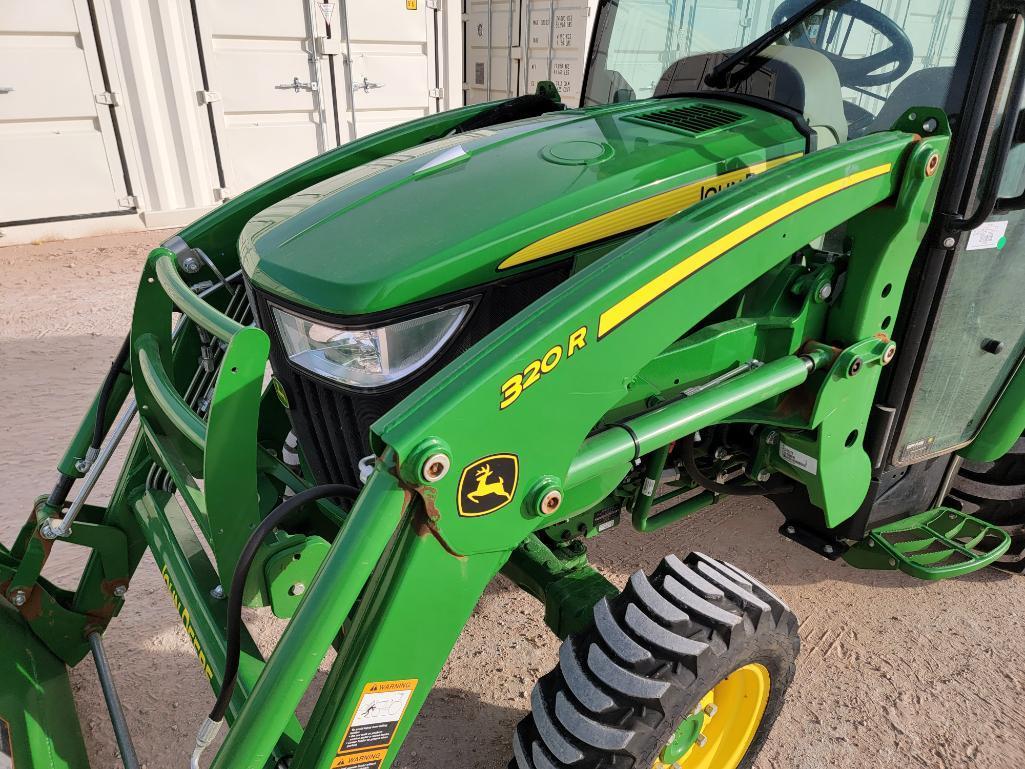 John Deere 3046R Tractor w/Frontier RC2060 Rotary Cutter