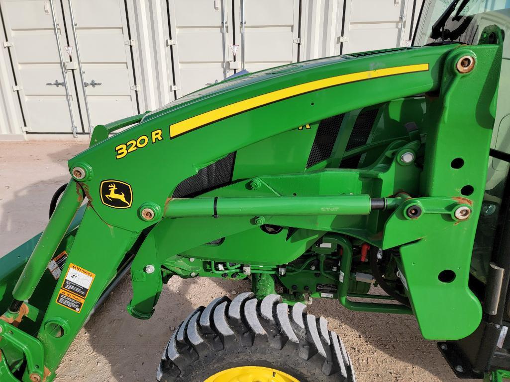 John Deere 3046R Tractor w/Frontier RC2060 Rotary Cutter