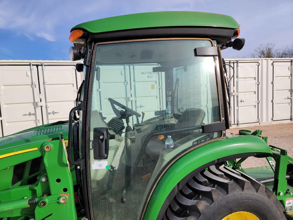 John Deere 3046R Tractor w/Frontier RC2060 Rotary Cutter