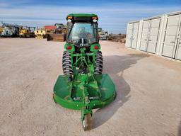 John Deere 3046R Tractor w/Frontier RC2060 Rotary Cutter