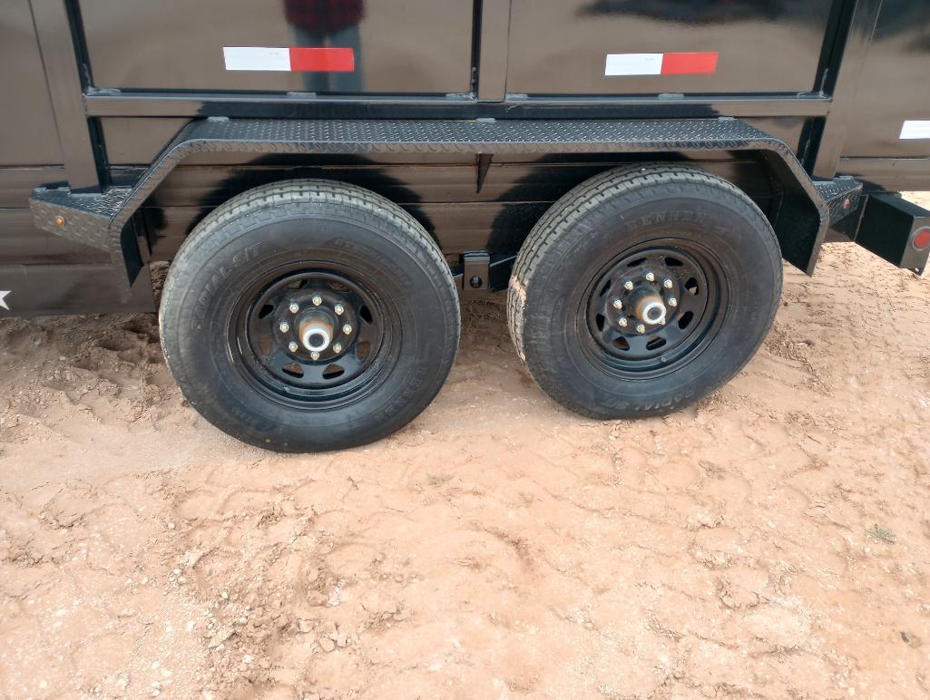 2023 GITESA 15Ft Dump Trailer