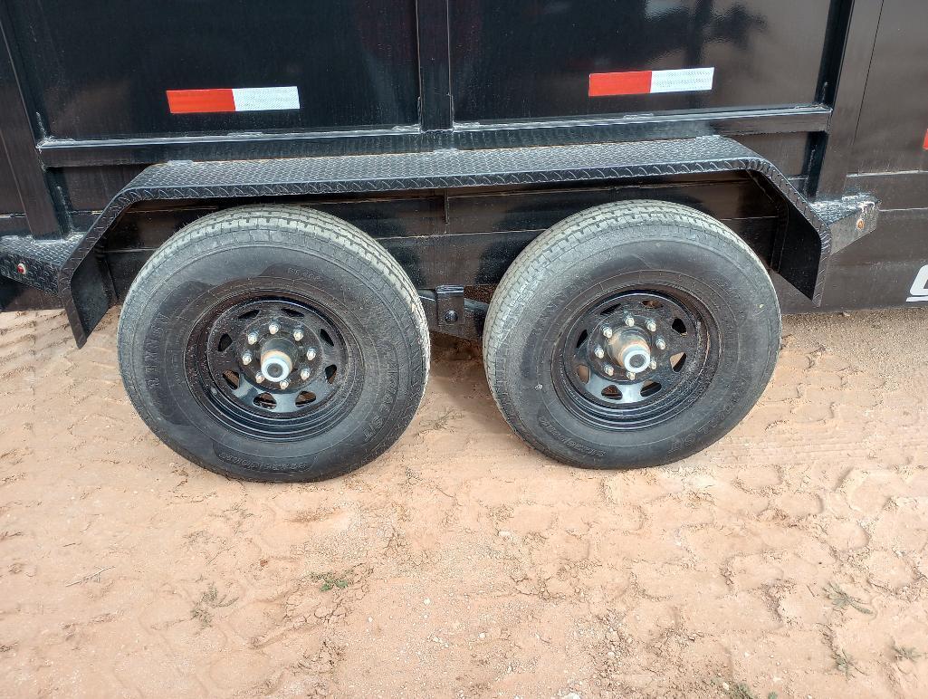 2023 GITESA 15Ft Dump Trailer
