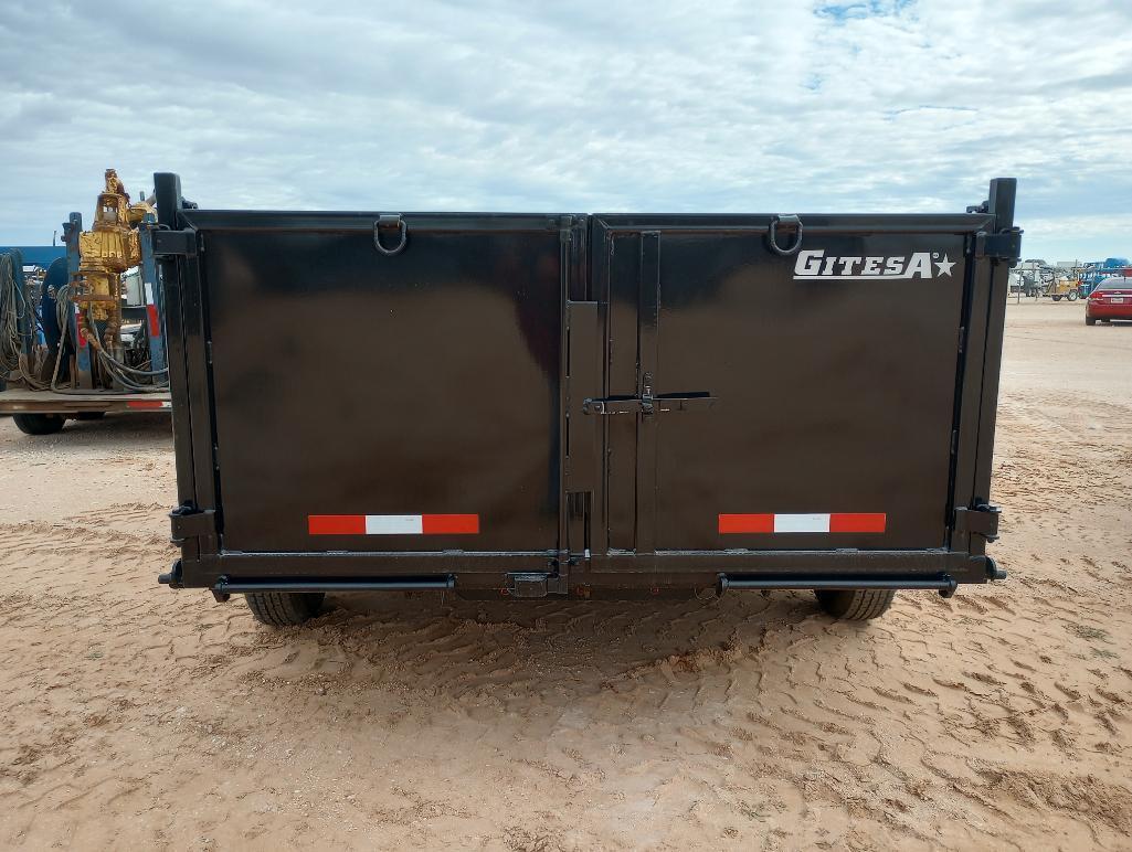 2023 GITESA 15Ft Dump Trailer