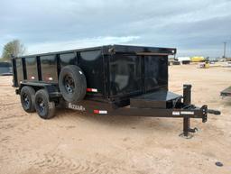 2023 GITESA 15Ft Dump Trailer