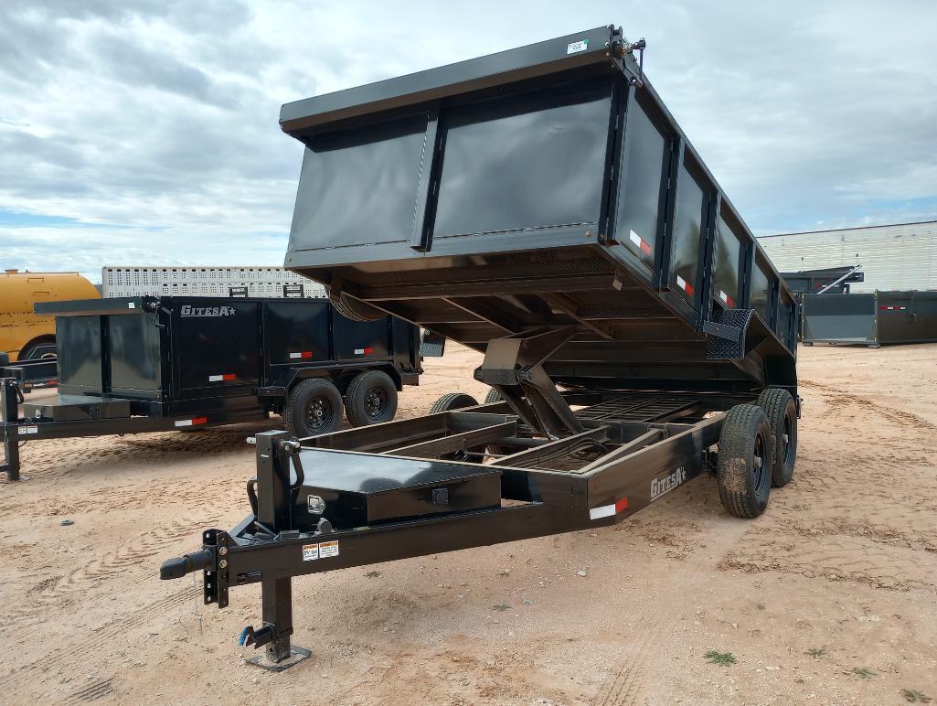 2023 GITESA 15Ft Dump Trailer