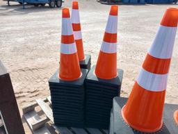 (50) Unused Safety Traffic Cones