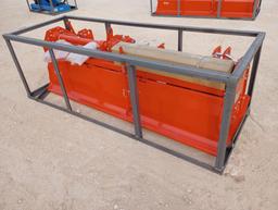 Unused Mower King TAS81 6Ft Rotary Tiller