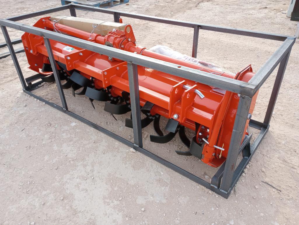 Unused Mower King TAS81 6Ft Rotary Tiller