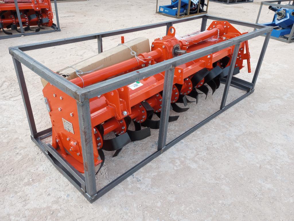 Unused Mower King TAS81 6Ft Rotary Tiller