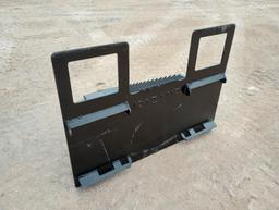 Unused 40'' Skid Steer Spade Bucket