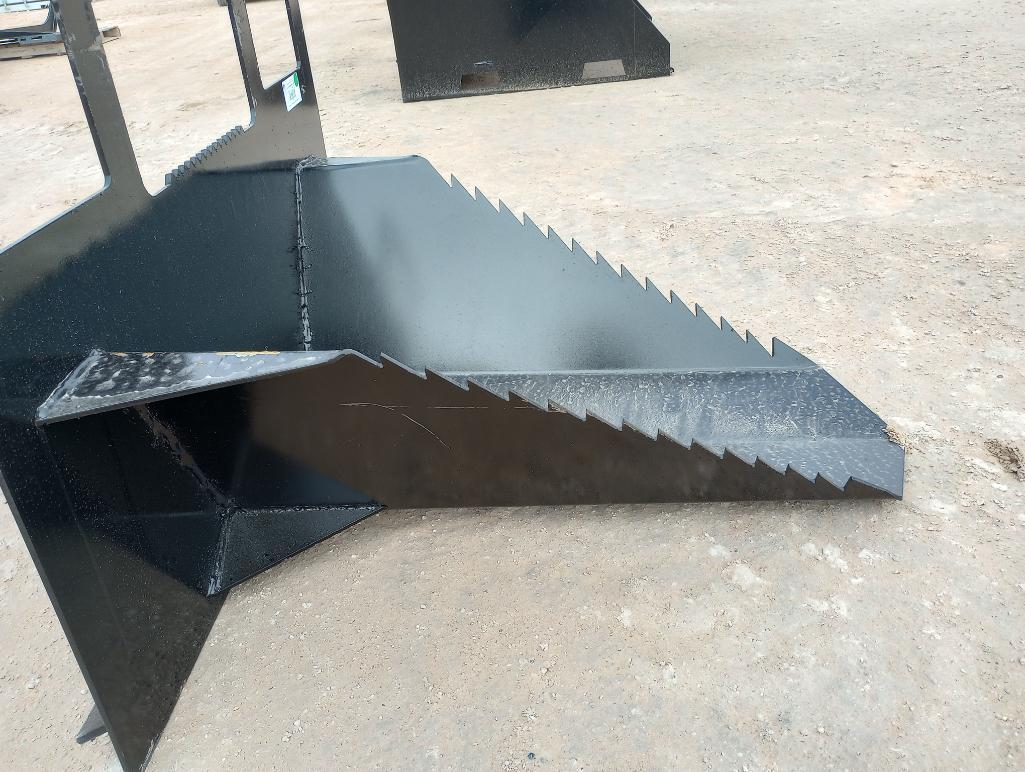 Unused 40'' Skid Steer Spade Bucket