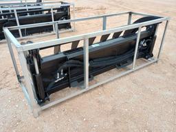 Unused Greatbear 78" Hydraulic Root Grapple (Skid Steer Attachment)
