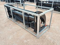 Unused Greatbear 78" Hydraulic Root Grapple (Skid Steer Attachment)