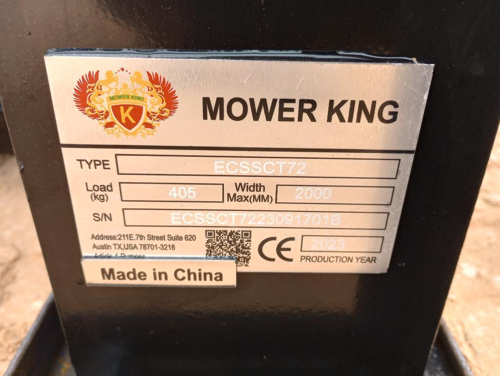Unused Mower King ECSSCT72 Trencher