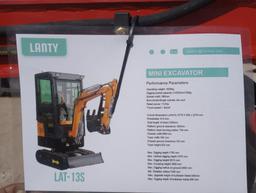 Unused 2023 Lanty LAT-13S Mini Excavator