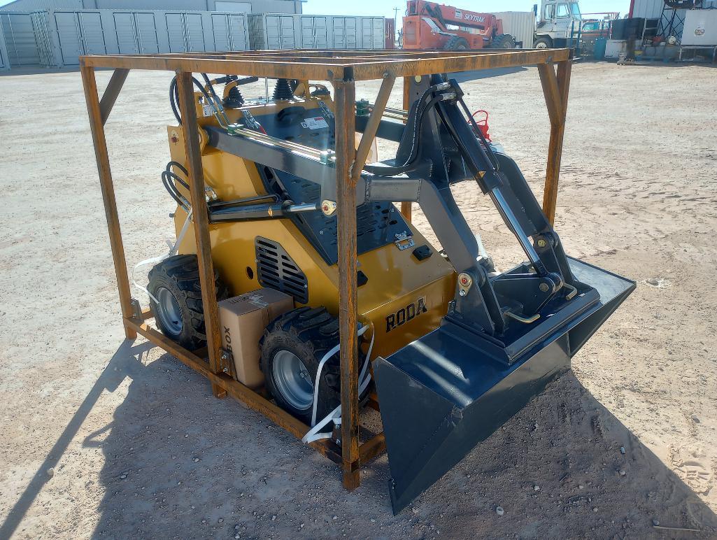 Unused 2023 Roda RD380 Mini Skid Steer Loader