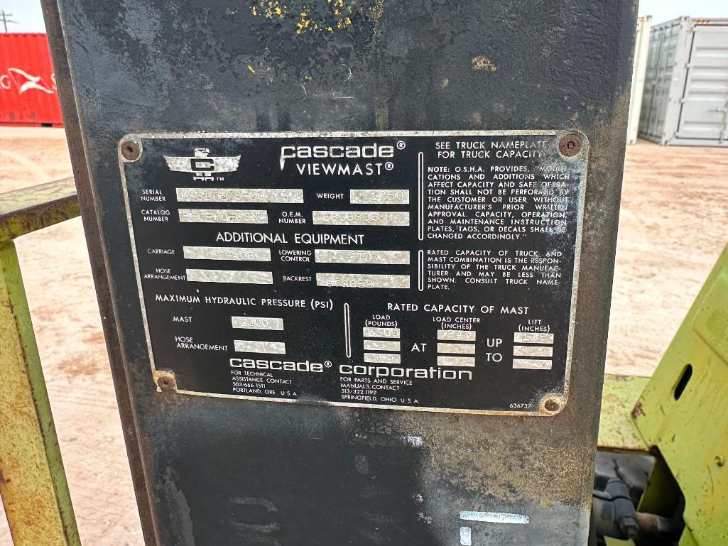Clark DPS30I Forklift