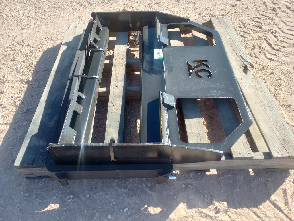 Unused 45'' Skid Steer Fork Frame w/42'' Forks