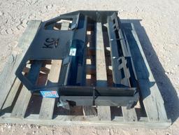 Unused 45'' Skid Steer Fork Frame w/42'' Forks