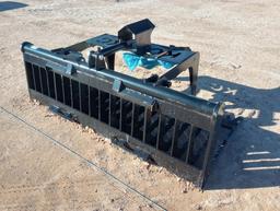 Unused KC Single Cylinder Skeleton Grapple Bucket