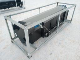 Unused 72" Rotary Tiller (Skid Steer Attachment)