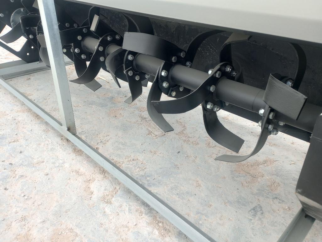 Unused 72" Rotary Tiller (Skid Steer Attachment)