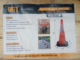 (50) Unused Safety Traffic Cones